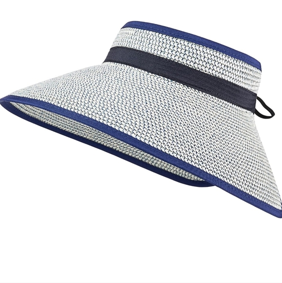 Sun Visor Hats for Women,  Hat Wide Brim, Adjustable UV UPF50+ Protection - Picture 2 of 7